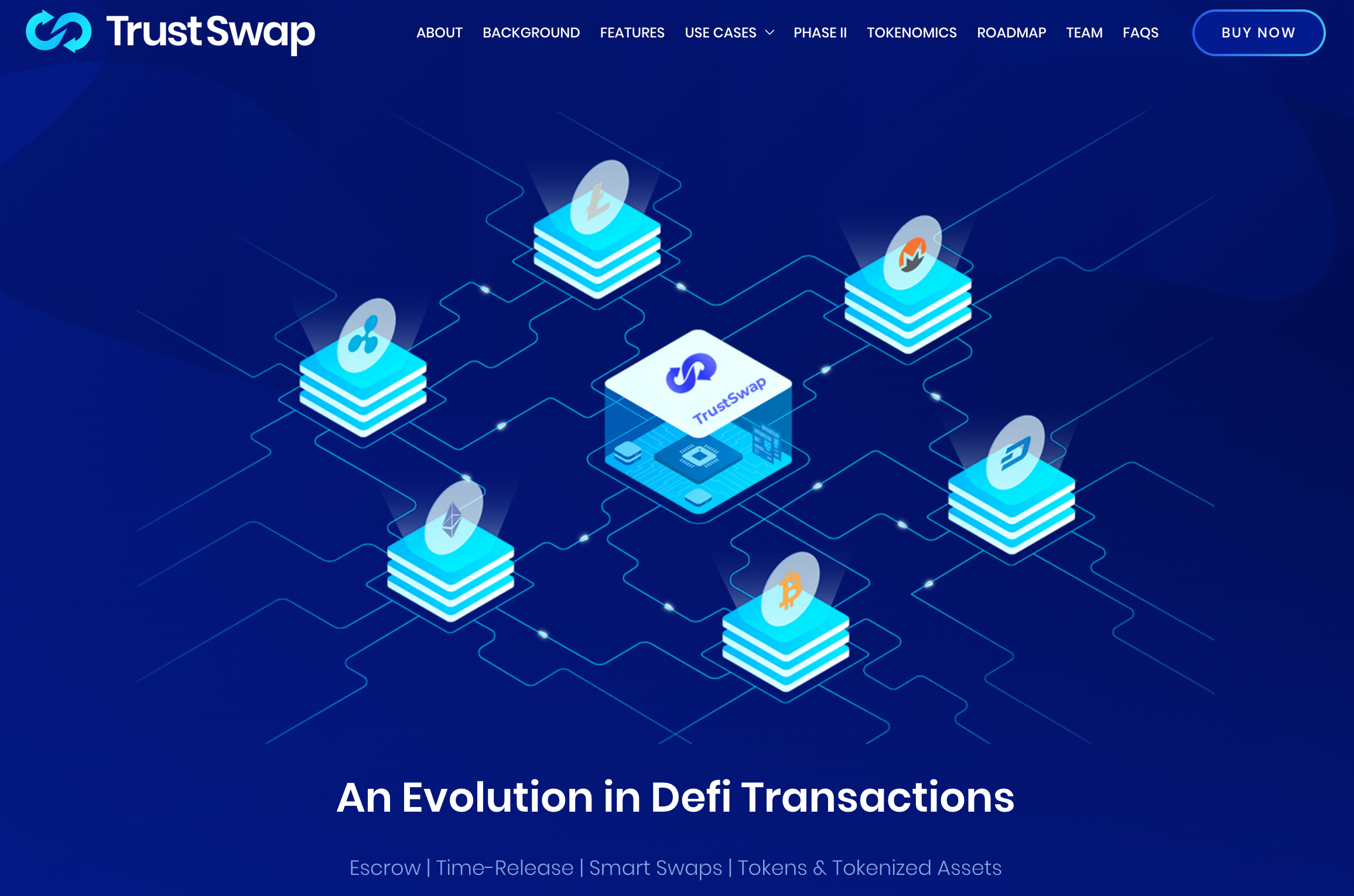 trustswap defi transactions